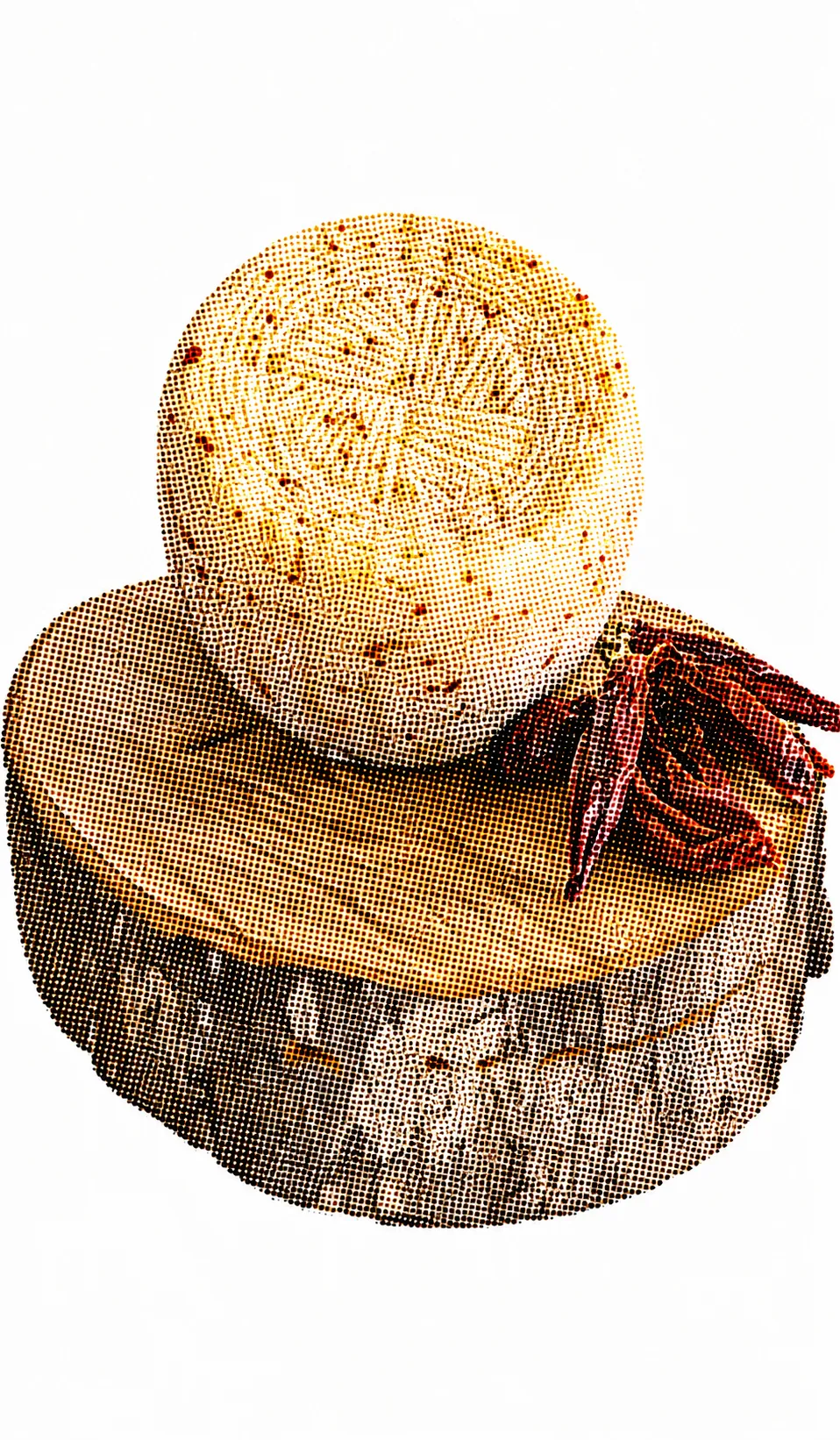 Il Piccante, primo sale con frantumi di peperoncino in pasta